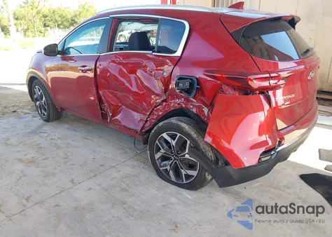 2021 Kia Sportage Ex z USA, uszkodzony, nr VIN KNDPN3AC2M7868606